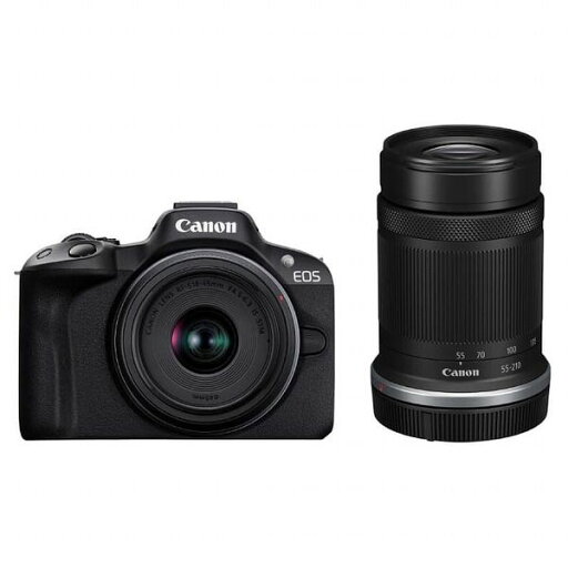 【中古】【1年保証】【美品】Canon EOS R50 ダブルズームキット ブラック 【中古】【1年保証】【美品】Canon EOS R50 ダブルズームキット ブラック