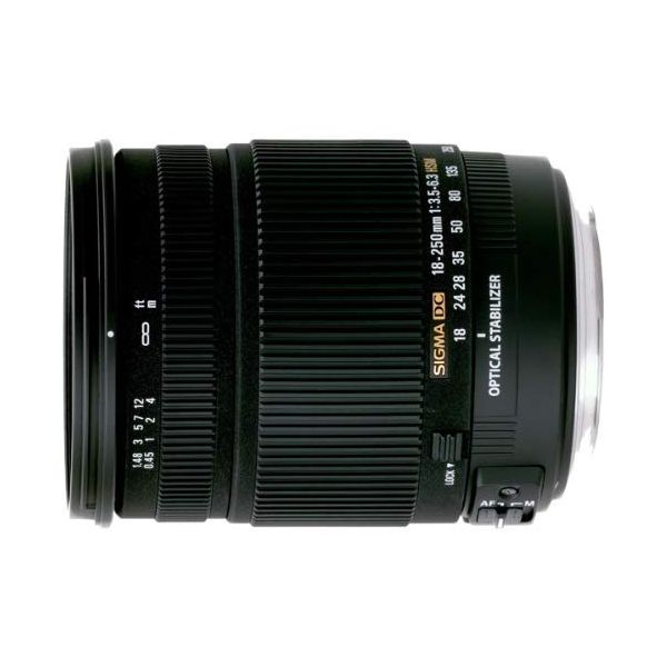 CANON - 【中古】【1年保証】【美品】SIGMA 18-250mm F3.5-6.3 DC OS HSM (キヤノンEF用)