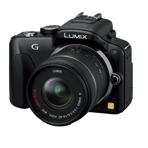 【中古】【1年保証】【良品】Panasonic LUMIX DMC-G3 レンズキット ブラック