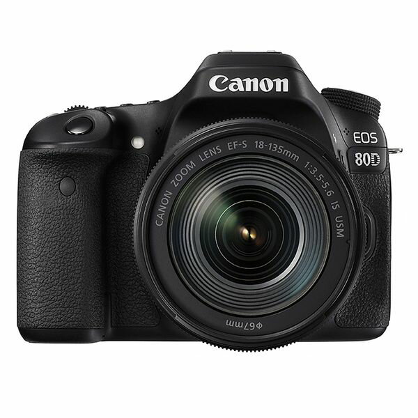 【中古】【1年保証】【美品】Canon EOS 80D EF-S 18-135mm IS USM