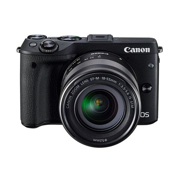 【中古】【1年保証】【美品】Canon EOS M3 18-55mm IS STM レンズキット ブラック