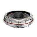 【中古】【1年保証】【新品級】PENTAX HD PENTAX-DA 40mm F2.8 Limited シルバー