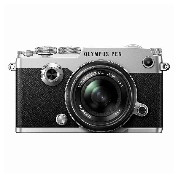 【中古】【1年保証】【美品】OLYMPUS PEN-F 12mm F2.0 レンズキット シルバー