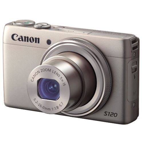 【中古】【1年保証】【美品】Canon PowerShot S120 シルバー