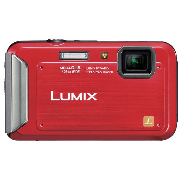 Panasonic - 【中古】【1年保証】【美品】Panasonic LUMIX DMC-FT20 シャイニーレッド