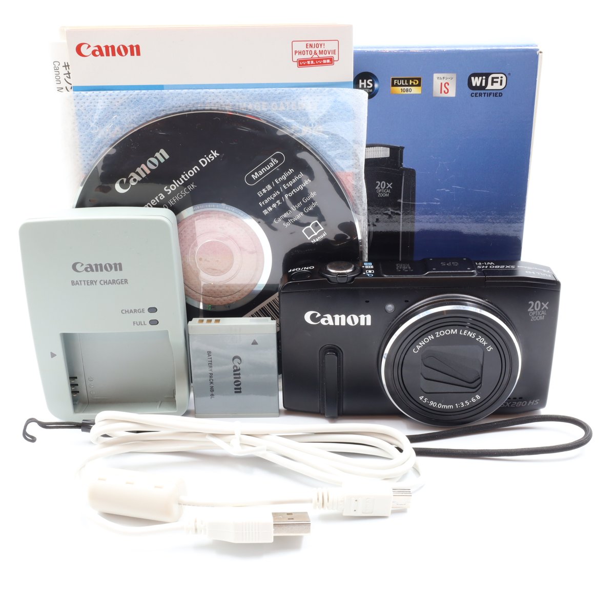 Rakuten - 【中古】【1年保証】【良品】Canon PowerShot SX280 HS