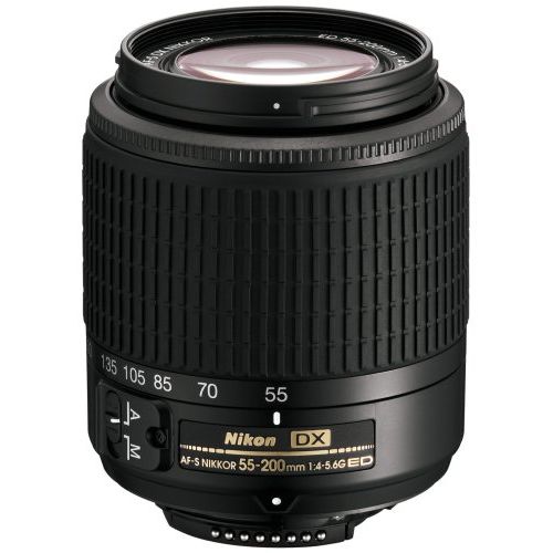 樂天商城 - 【中古】【1年保証】【美品】Nikon AF-S DX Zoom-NIKKOR 55-200mm F4-5.6G ED (ブラック)