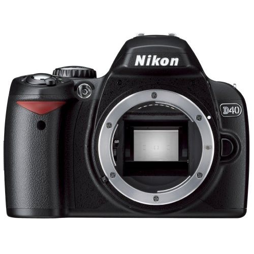 【中古】【1年保証】【美品】Nikon D40 ブラック ボディ