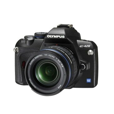 【中古】【1年保証】【美品】OLYMPUS E-420 Wズームキット