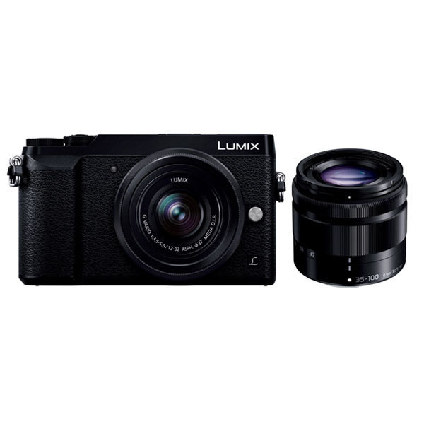 【中古】【1年保証】【美品】Panasonic LUMIX DMC.GX7MK2W ダブルズームキット ブラック