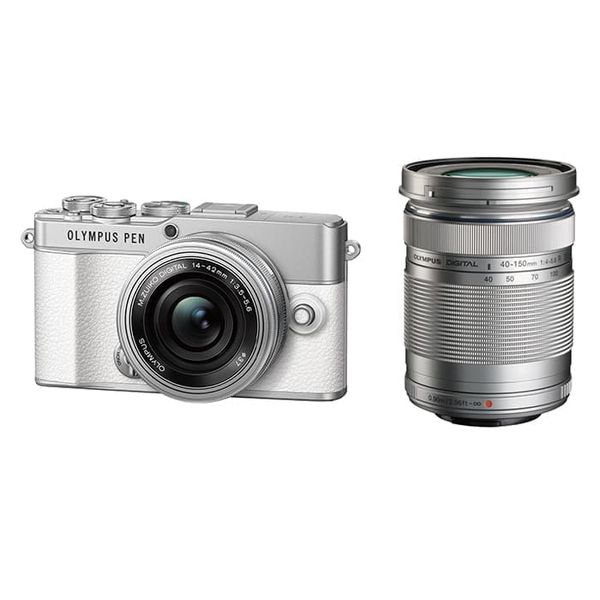 樂天商城 - 【中古】【1年保証】【美品】OLYMPUS PEN E-P7 EZ ダブルズームキット ホワイト