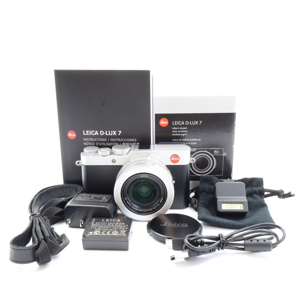 樂天商城 - 【中古】【1年保証】【良品】Leica D-LUX7 シルバー [19116]