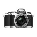 【中古】【1年保証】【美品】OLYMPUS OM-D E-M10 14-42mm EZ レンズキット シルバー