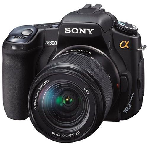 【中古】【1年保証】【美品】SONY α300 ズームレンズキット DT 18-70mm DSLR-A300K