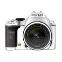 【中古】【1年保証】【新品級】PENTAX K-x レンズキット ホワイト