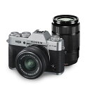 【中古】【1年保証】【美品】FUJIFILM X-T30 ダブルズームキット XC 15-45mm XC 50-230mm II シルバー