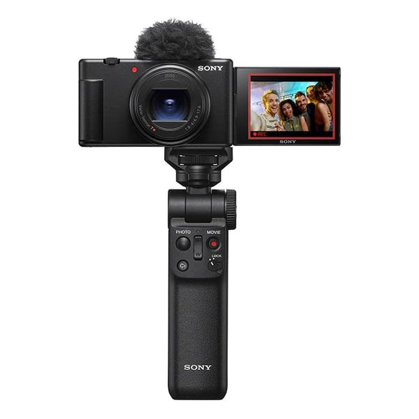 【中古】【1年保証】【新品級】SONY VLOGCAM ZV-1 II シューティンググリップキット ...