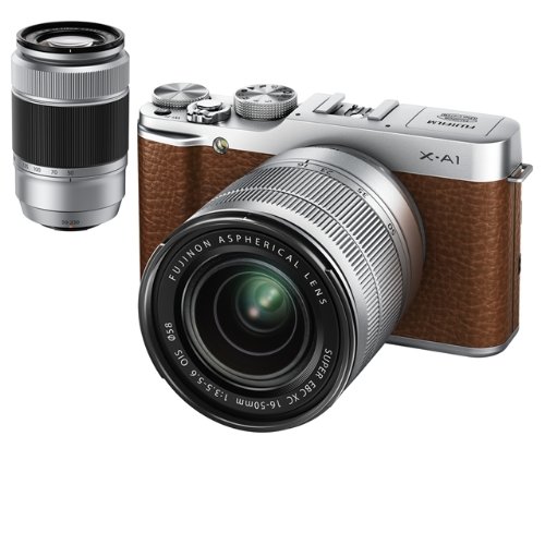 樂天商城 - 【中古】【1年保証】【美品】FUJIFILM X-A1 16-50mm / 50-230mm ダブルズームレンズキット ブラウン