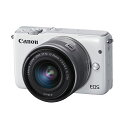 【中古】【1年保証】【美品】Canon EOS M10 15-45mm IS STM レンズキット ホワイト