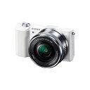 【中古】【1年保証】【美品】SONY α5100 パワーズームキット ILCE-5100L ホワイト