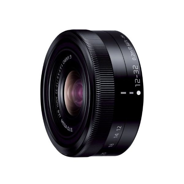 楽天Premier Camera -プレミアカメラ-【中古】【1年保証】【美品】Panasonic LUMIX G VARIO 12-32mm F3.5-5.6 ASPH. MEGA O.I.S. ブラック H-FS12032-K