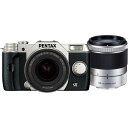 【中古】【1年保証】【美品】PENTAX Q10 ダブルズームキット シルバー