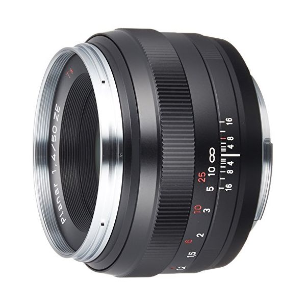 【中古】【1年保証】【美品】Carl Zeiss Planar T 50mm F1.4 ZE キヤノンEF