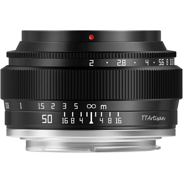 乐天商城 - 【中古】【1年保証】【美品】銘匠光学 TTArtisan 50mm F2 (フジフイルムX用) ブラック