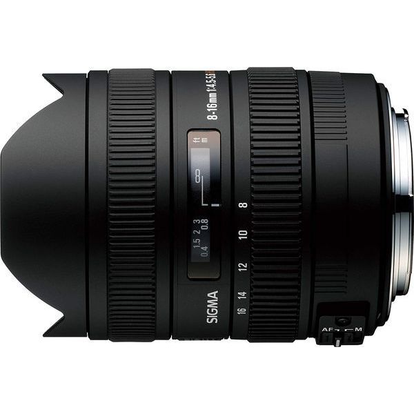 【中古】【1年保証】【新品級】SIGMA 8-16mm F4.5-5.6 DC HSM (キヤノンEF用)