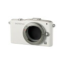 【中古】【1年保証】【良品】OLYMPUS E-PM1 ボディ ホワイト