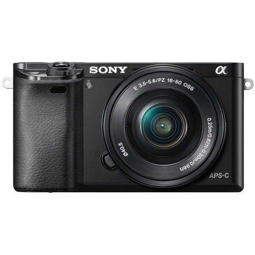 【中古】【1年保証】【美品】SONY α6000 ダブルズームキット PZ 16-50mm ＋ 55-210mm ブラック ILCE-6000Y