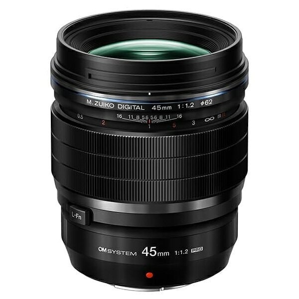 【中古】【1年保証】【美品】OLYMPUS OM SYSTEM M.ZUIKO DIGITAL ED 45mm F1.2 PRO ※OM SYSTEMロゴモデル