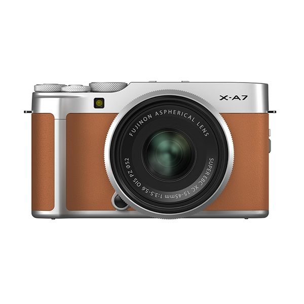 【中古】【1年保証】【美品】FUJIFILM X-A7 レンズキット キャメル