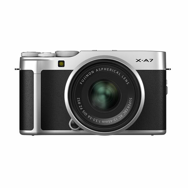 【中古】【1年保証】【美品】FUJIFILM X-A7 レンズキット シルバー