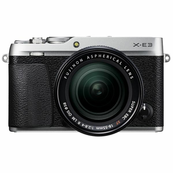 【中古】【1年保証】【美品】FUJIFILM X-E3 レンズキット XF 18-55mm R LM OIS シルバー