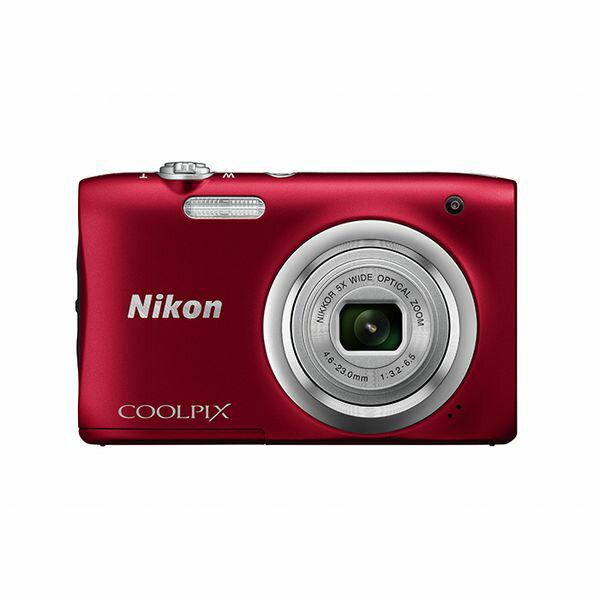 【中古】【1年保証】【美品】Nikon COOLPIX A100 レッド