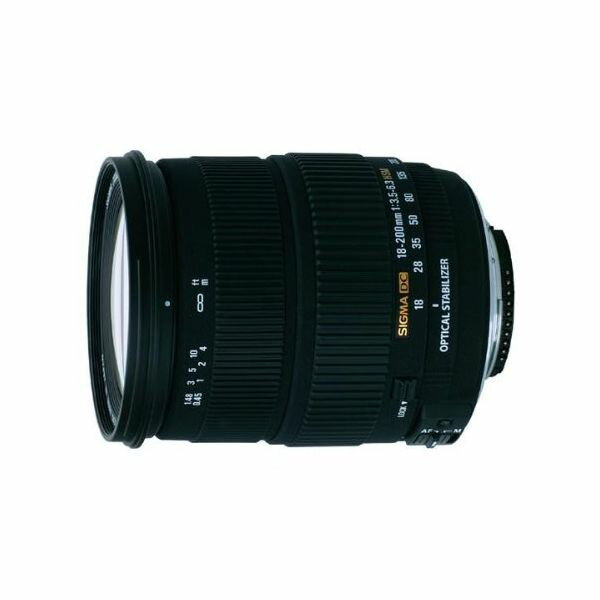 樂天商城 - 【中古】【1年保証】【美品】SIGMA 18-200mm F3.5-6.3 DC OS (ニコンF用)