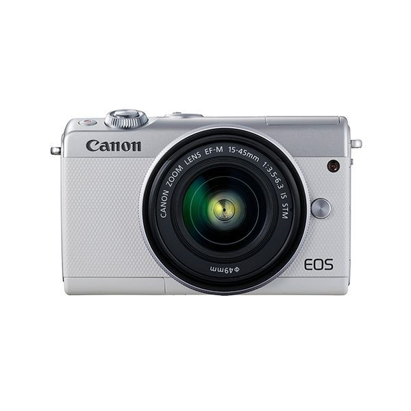 ����šۡ�1ǯ�ݾڡۡ����ʡ�Canon EOS M100 ��󥺥��å� 15-45mm IS STM �ۥ磻��