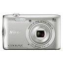 【中古】【1年保証】【美品】Nikon COOLPIX A300 シルバー(2)