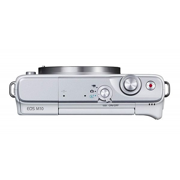 【中古】【1年保証】【美品】Canon EOS M10 ボディ ホワイト