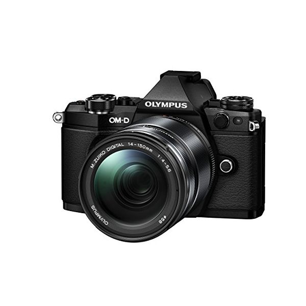 【中古】【1年保証】【美品】OLYMPUS OM-D E-M5 Mark II 14-150mm II レンズキット ブラック