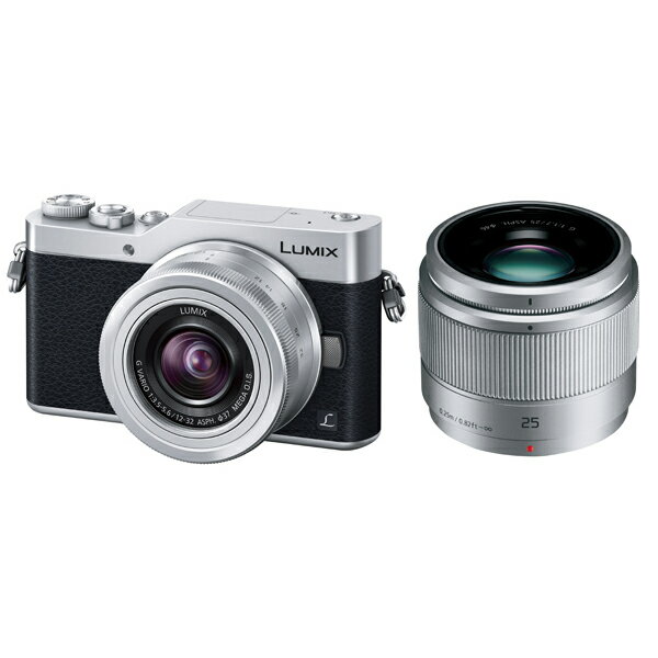 【中古】【1年保証】【美品】Panasonic LUMIX DC.GF9W ダブルレンズキット シルバー