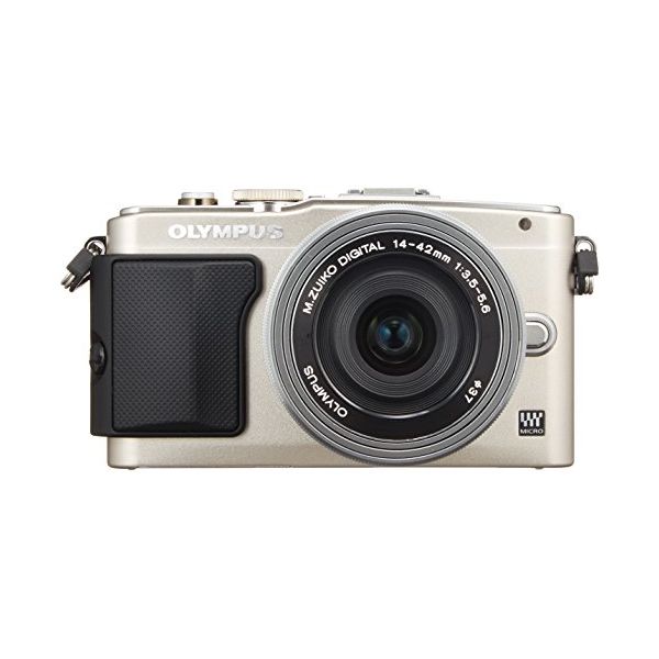 【中古】【1年保証】【美品】OLYMPUS PEN Lite E-PL6 EZレンズキット シルバー