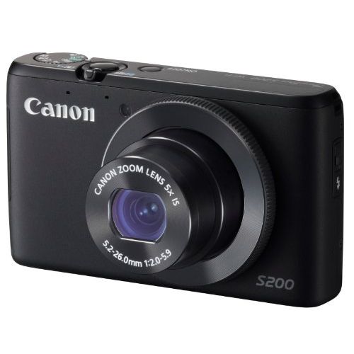 【バッテリー2個付き・訳アリ】Canon PowerShot S200 ブラック 楽天市場】Canon PowerShot S200の通販