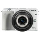 【中古】【1年保証】【美品】Canon EOS M3 クリエイティブマクロレンズキット ホワイト