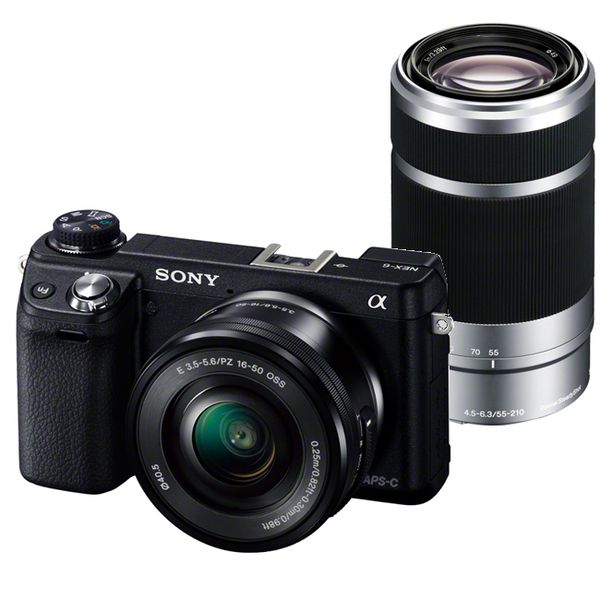 šۡ1ǯݾڡۡʡSONY NEX-6Y ֥륺७å 16-50mm + 55-210mm