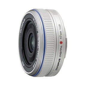 【中古】【1年保証】【美品】OLYMPUS M.ZUIKO DIGITAL 17mm F2.8 シルバー