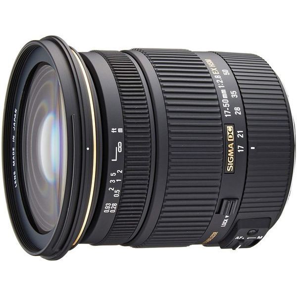 【中古】【1年保証】【美品】SIGMA 17-50mm F2.8 EX DC OS HSM キヤノン