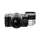 【中古】【1年保証】【美品】PENTAX Q7 ダブルズームキット シルバー