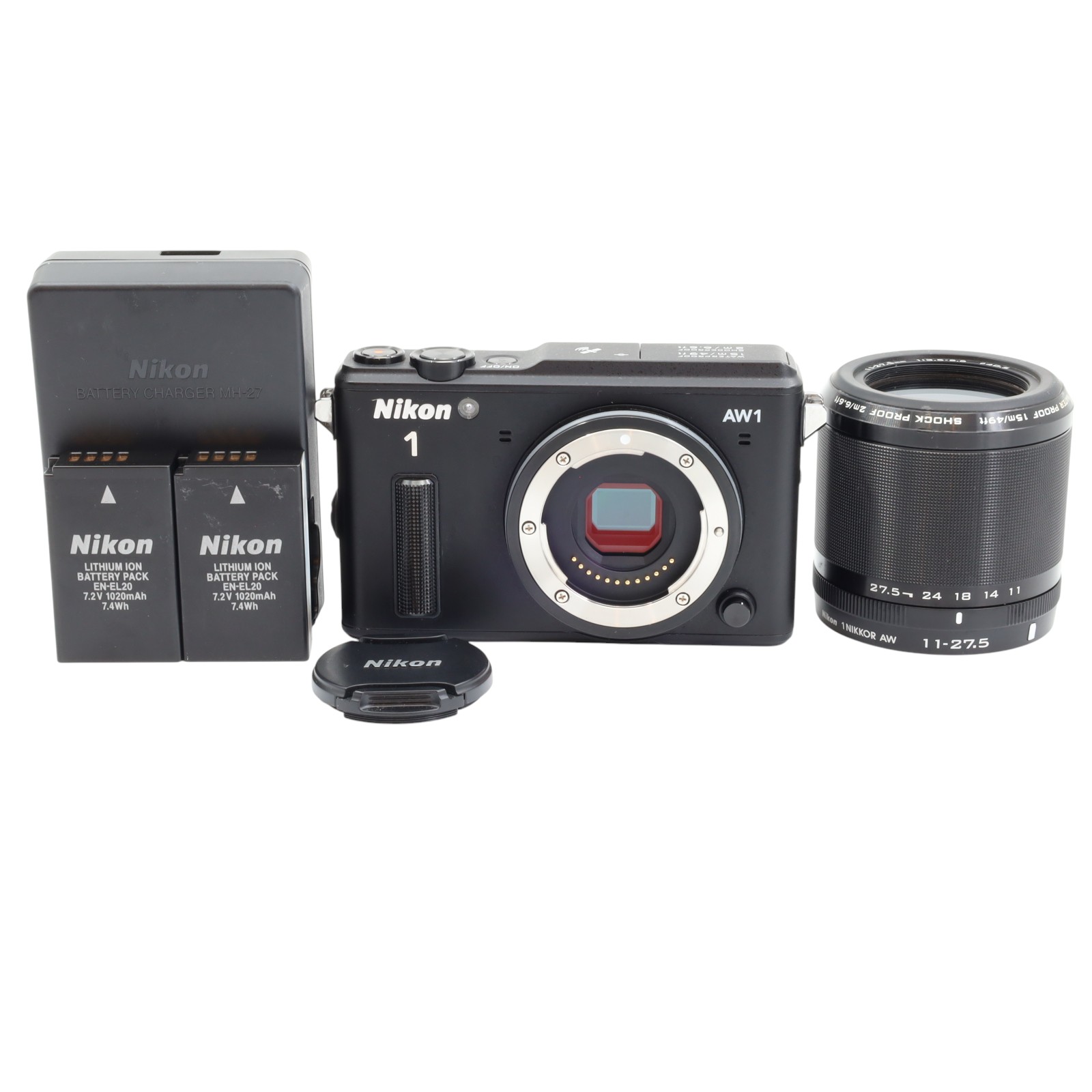 【中古】【1年保証】Nikon AW1 防水ズームレンズキット ブラック